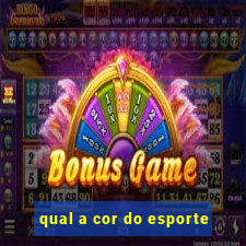 qual a cor do esporte